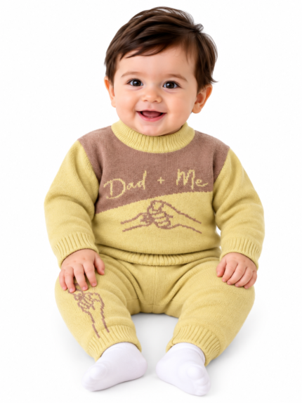 Dad & Me Knitted Winter Co-ord Set